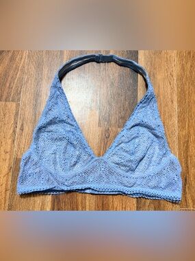 Victoria's Secret Light Blue Lace Bralette